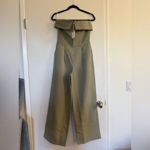 Olive Green Women's Jumpsuit